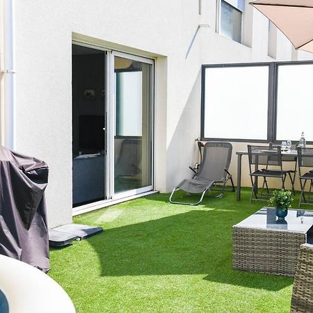 Superbe Appartement Avec Terrasse, Piscine & Parking Prive A Marsiglia Esterno foto